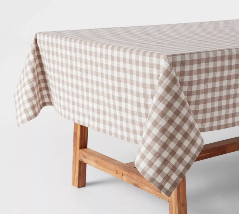 gingham home decor