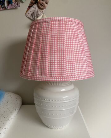 gingham home decor